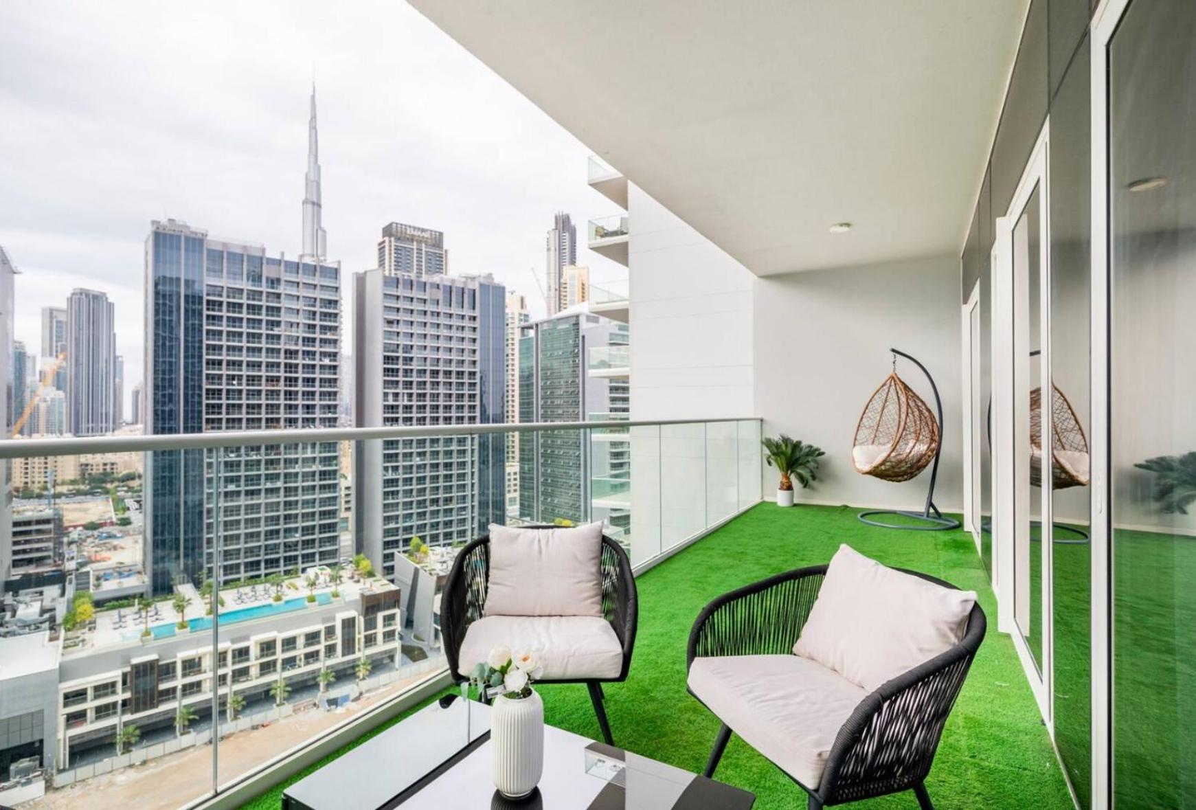 Luxury 2 Bedroom With Burj Khalifa View 두바이 외부 사진