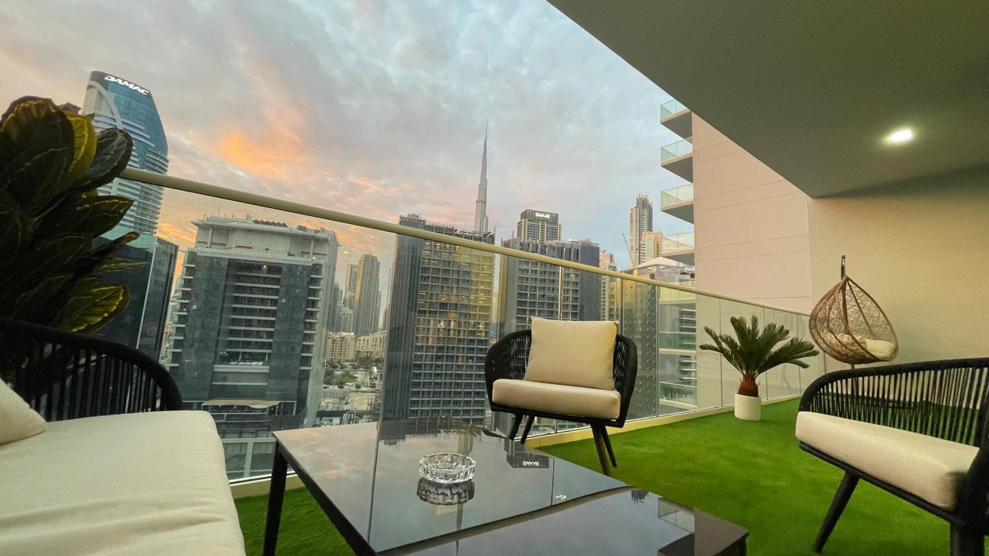 Luxury 2 Bedroom With Burj Khalifa View 두바이 외부 사진